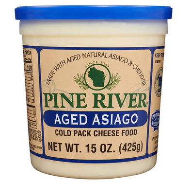 Aged Asiago Cold Pack Cheese Spread